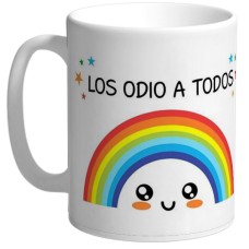 Taza Los Odio a Todos